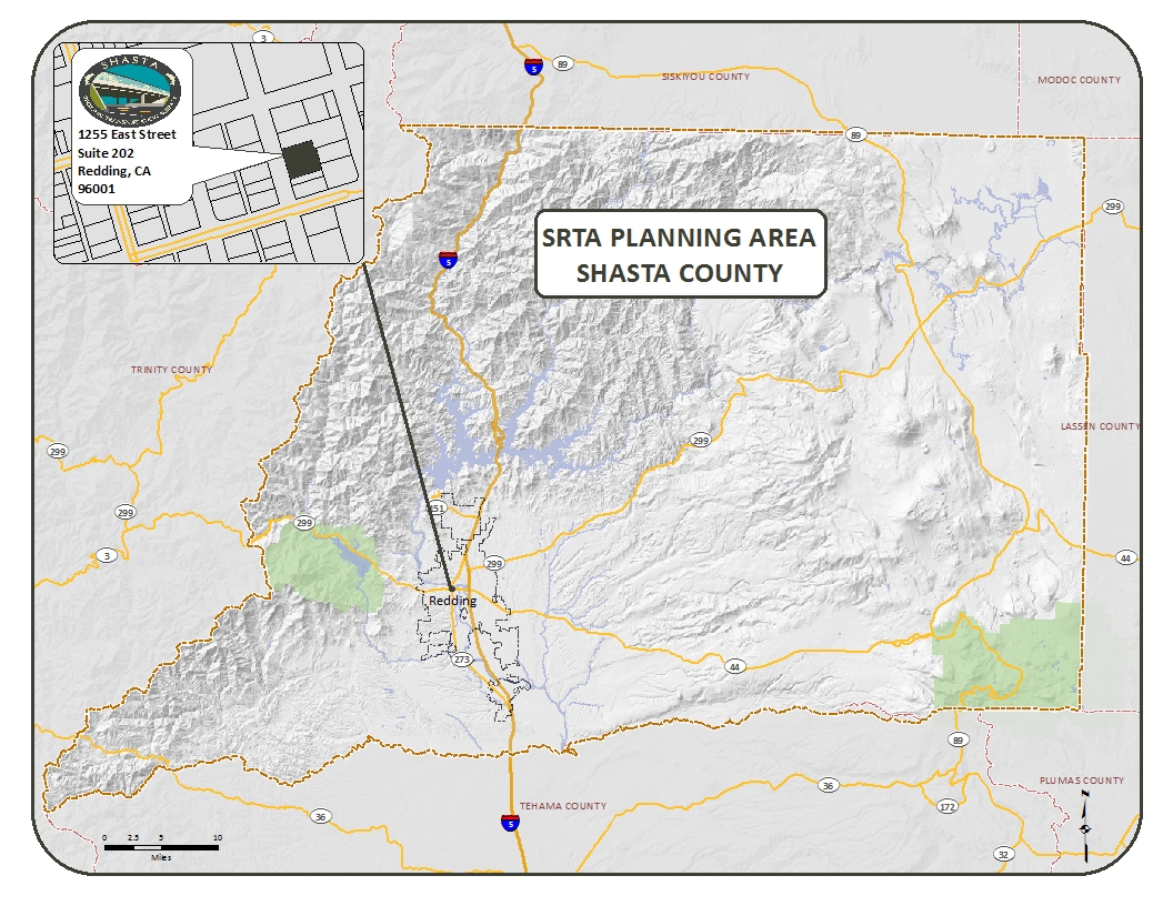 SRTA Location and Planning Area